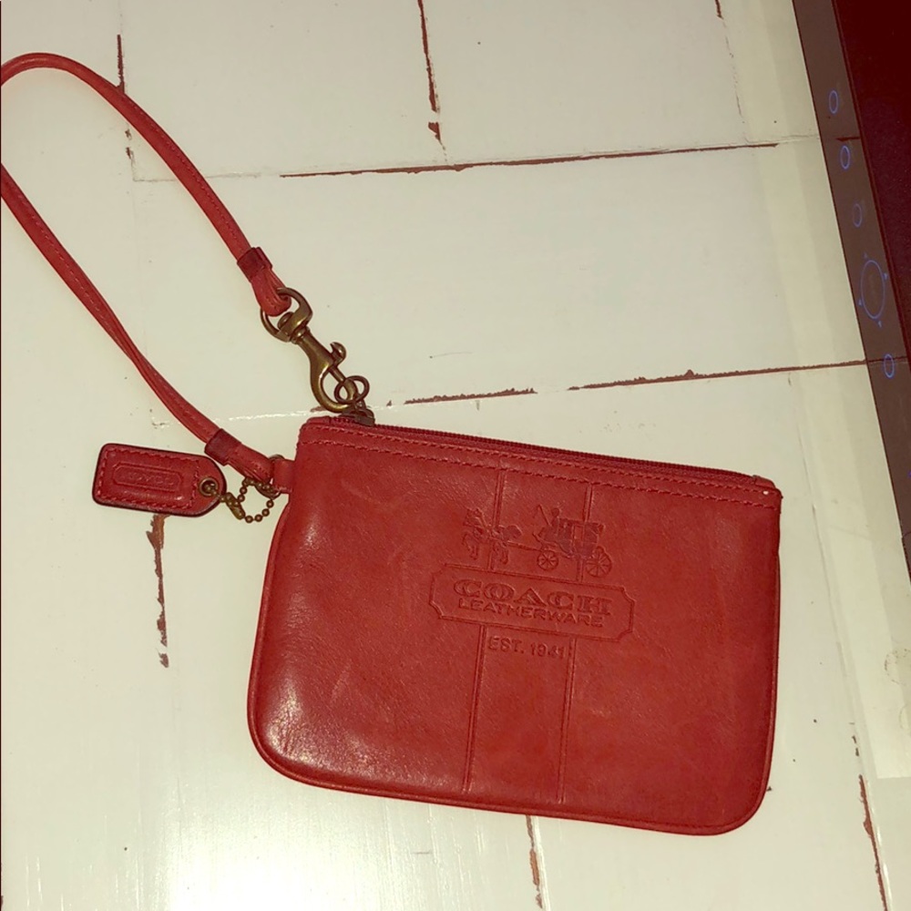 Coach wristlet